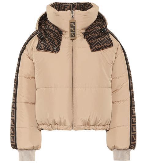 fendi jacke damen beige|Jackets .